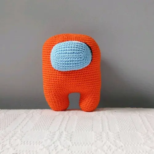 Boneco Among Us Laranja