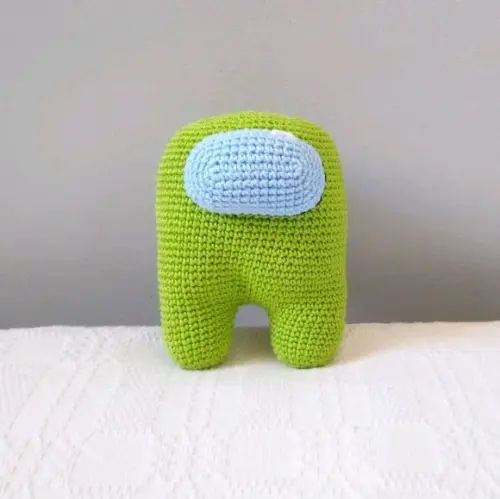 Boneco Among Us Verde Claro