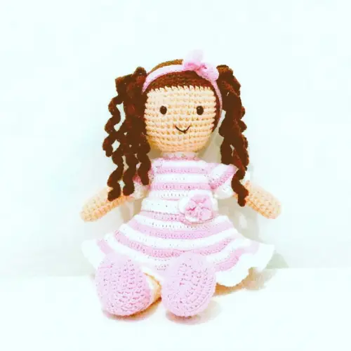Boneca Lacinho Rosa