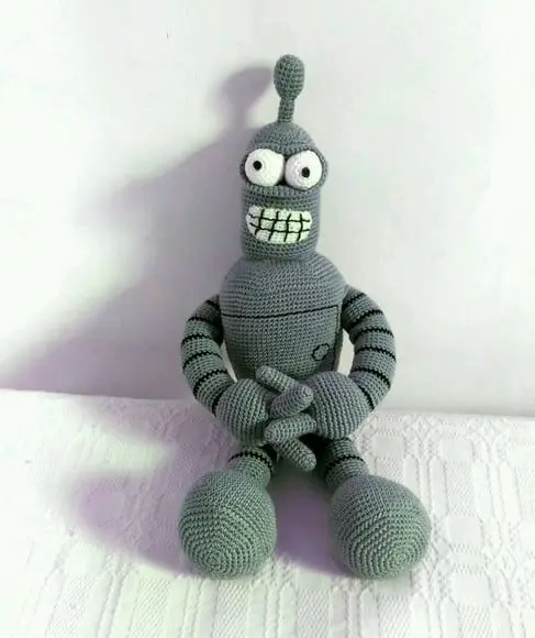 Boneco Bender de Futurama