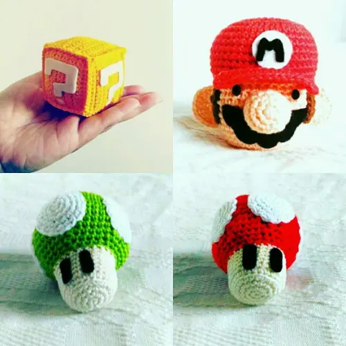 Kit Chaveiros de Super Mario
