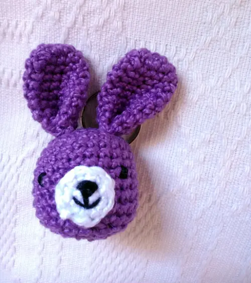 Chaveiro De Coelho Roxo