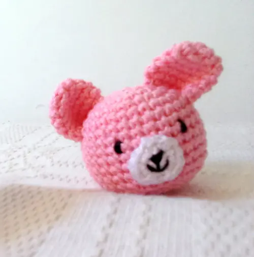 Chaveiro De Urso Rosa