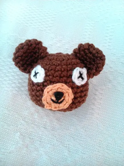 Chaveiro Urso Marrom Ted