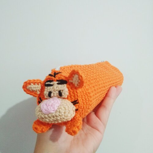 Estojo de Canetas do Tigrão do Ursinho Pooh