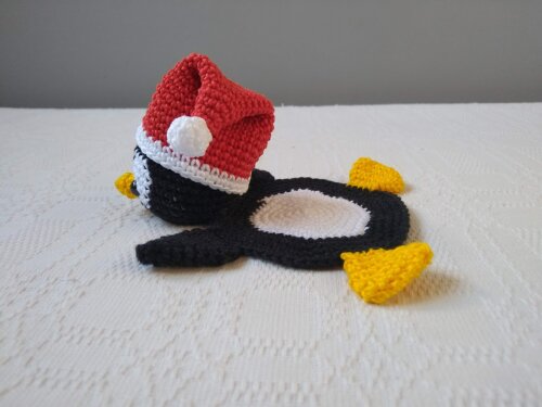 Kit de Porta Copos de Pinguim de Natal