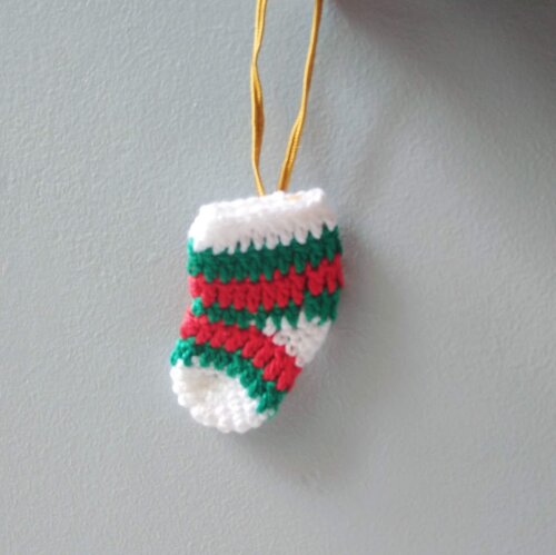 Enfeite De Natal De Sueter E Meia