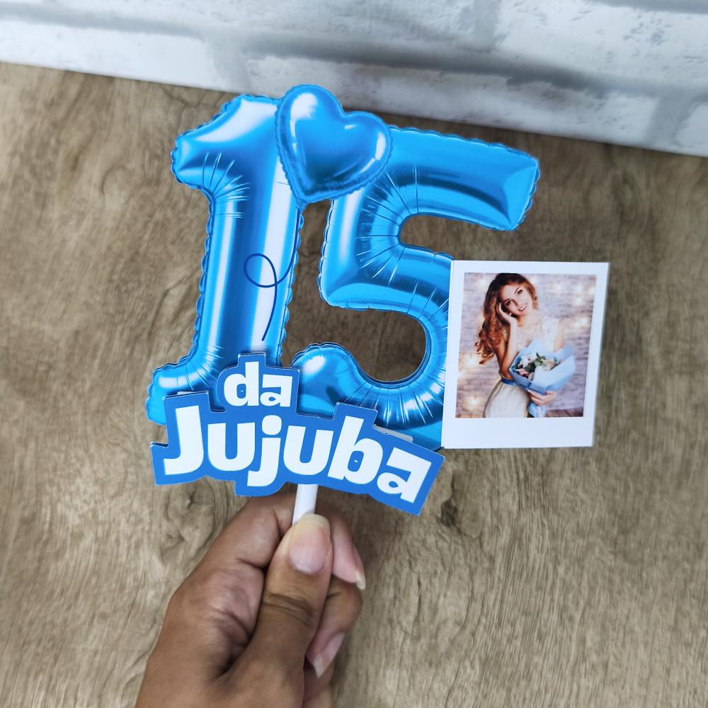 Arquivo de Corte Cake Topper Números para Imprimir