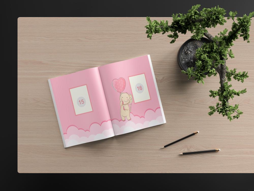 Álbum Dia dos Namorados Para Fotos PDF Studio