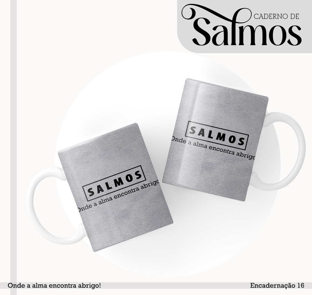 Caderno de Salmos Masculino PNG PDF Digital