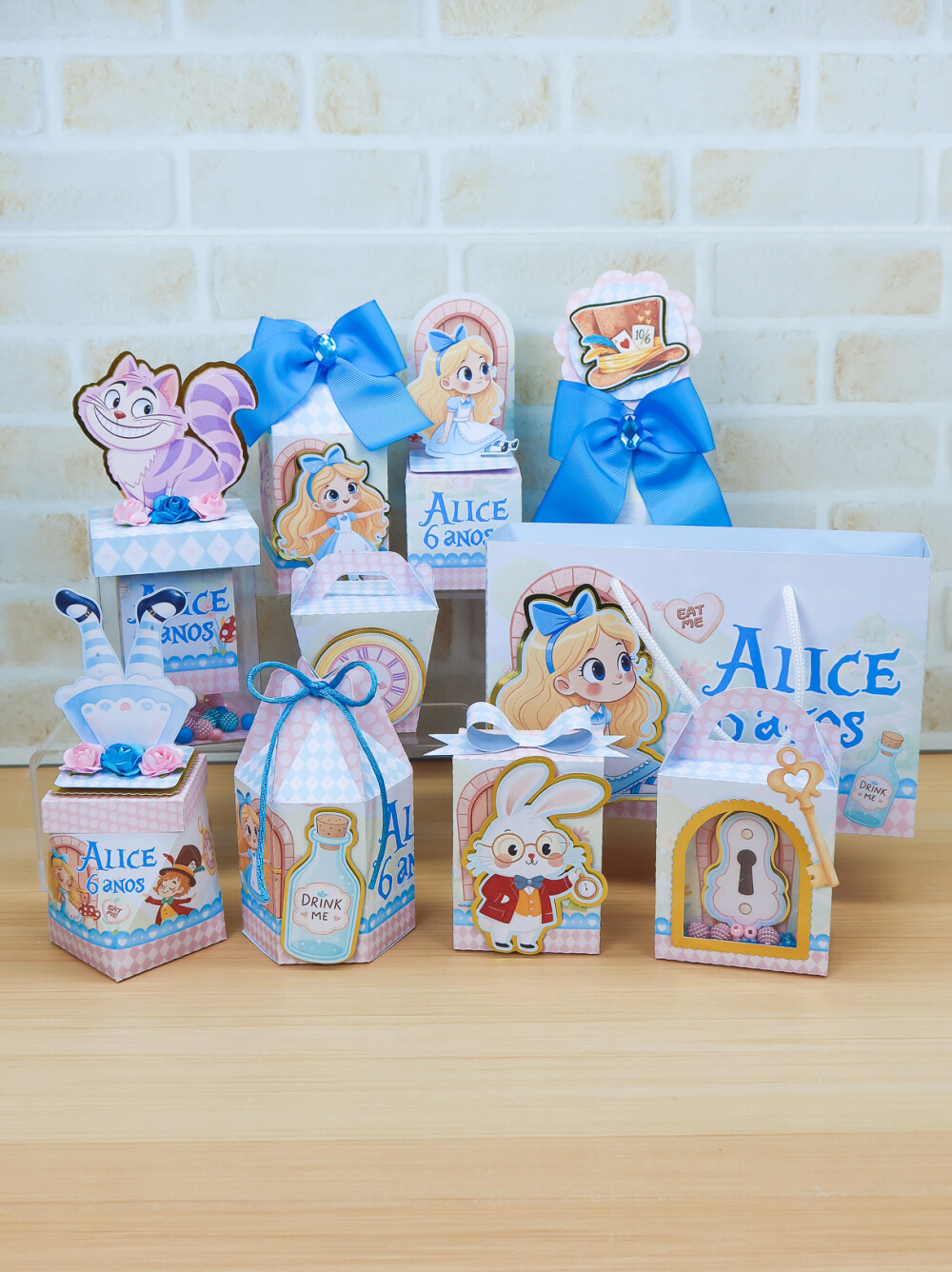 Kit Festa Alice Infantil Para Imprimir PDF Studio