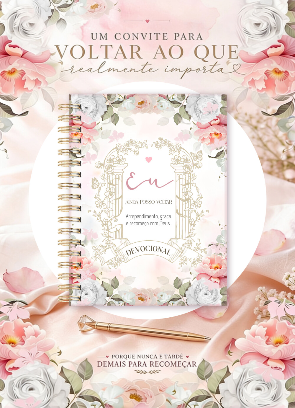 Devocional Feminino Cristão PDF Digital Para Imprimir