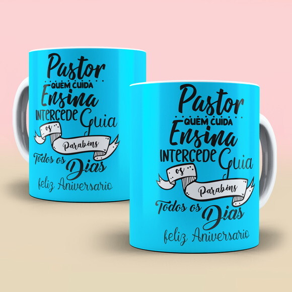 02 Arte Caneca Pastores - Png e Corel
