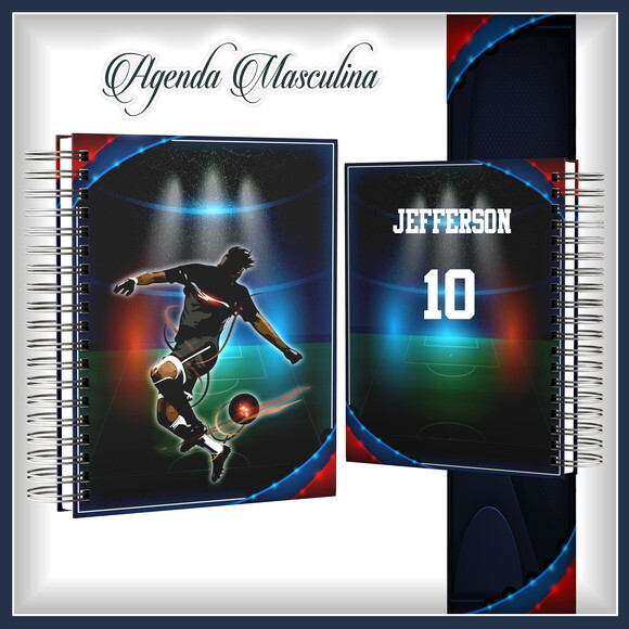 Agenda Masculina Datado Permanente - Arquivo Digital