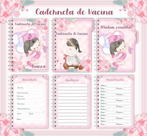 Caderneta de Vacina Menininha - Arquivo Digital