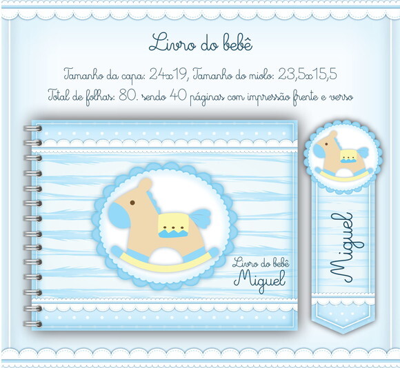 Livro do Bebê Menino - Arquivo Digital