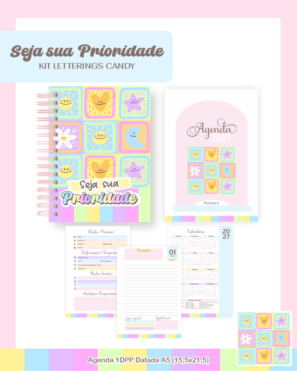 Agenda Seja Sua Prioridade 2027 PDF | Arquivo Digital