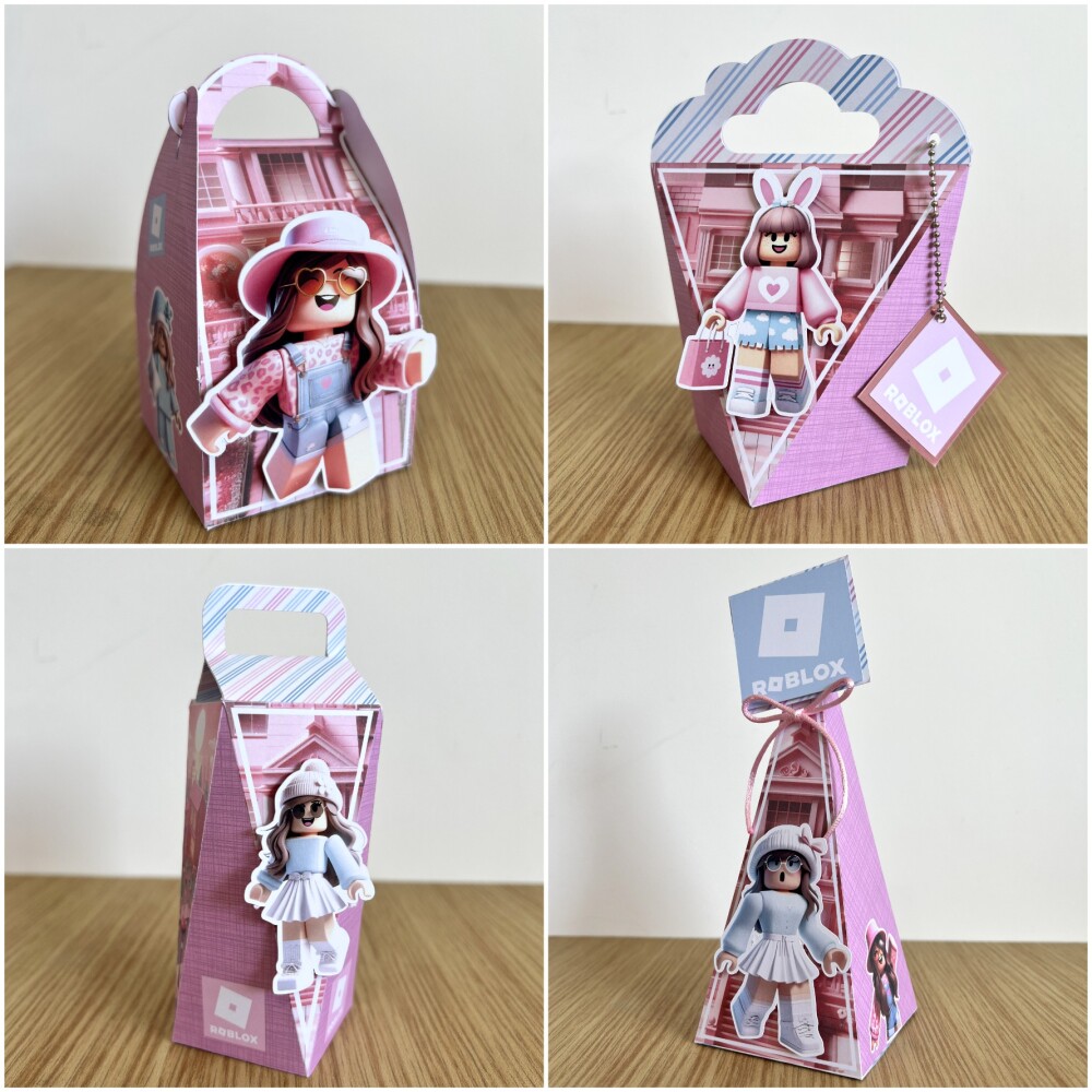 Kit Festa Roblox Menina Luxo PDF Studio Arquivo Digital