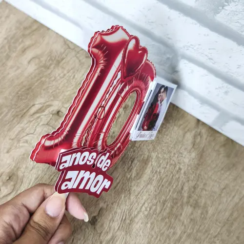 Arquivo de Corte Cake Topper Números para Imprimir