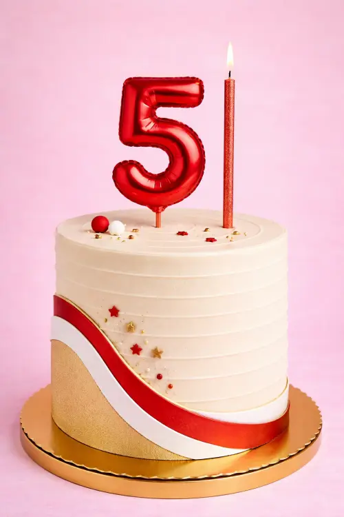 Arquivo de Corte Cake Topper Número Balão para Festa