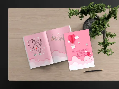 Álbum Dia dos Namorados Rosa - Arquivo Digital
