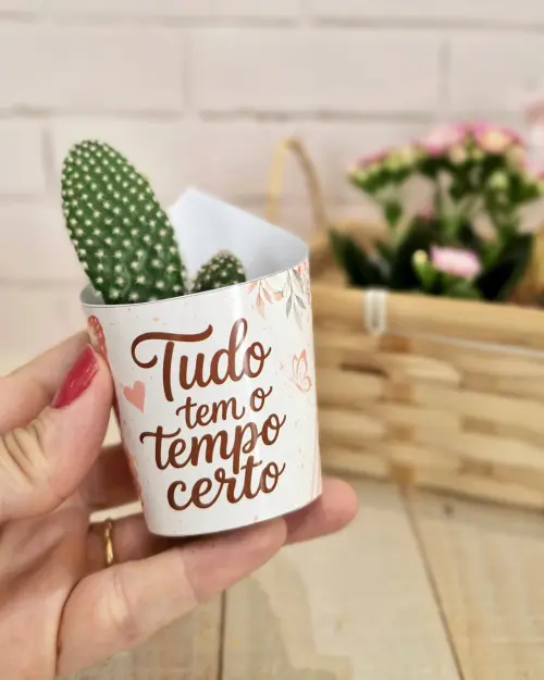 Rótulo Suculenta Mensagens Religiosas - Arquivo Digital