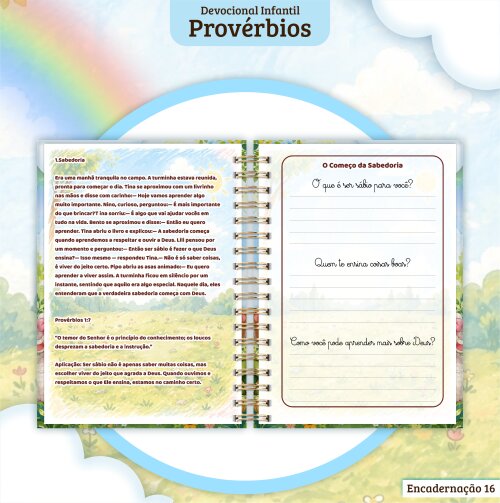 Devocional Infantil Cristão Com Atividades Em PDF