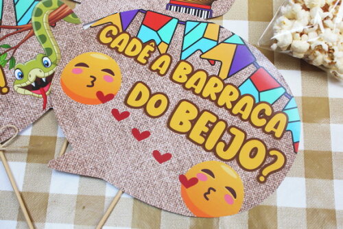 Arquivo de Corte Plaquinhas Divertidas Festa Junina