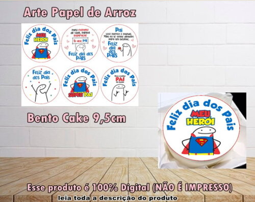 Papel De Arroz Bentô Flork Pais - Arquivo Digital