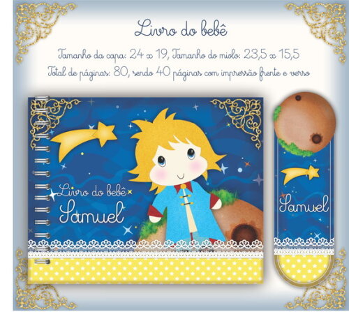 Livro do Bebê Pequeno Príncipe - Arquivo Digital