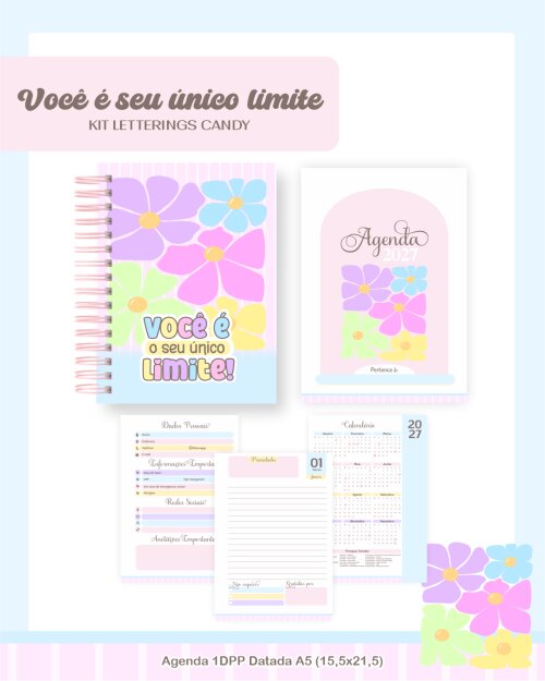 Agenda Escolar VOCÊ É SEU ÚNICO LIMITE - Arquivo Digital