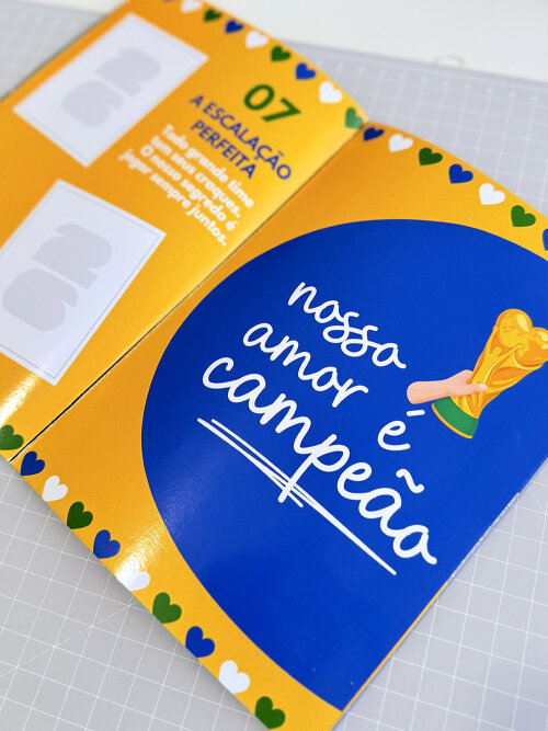 Álbum de Figurinhas Dia dos Namorados Love Cup 2026 Digital