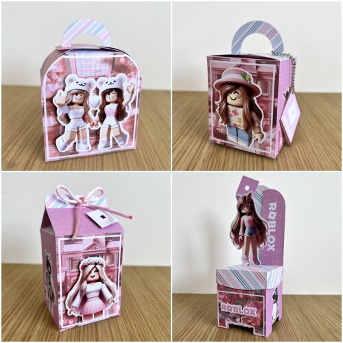 Kit Festa Roblox Menina Luxo PDF Studio Arquivo Digital
