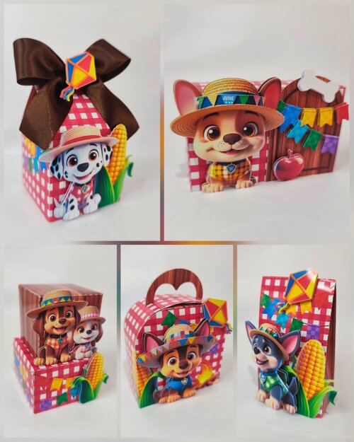 Kit Festa Patrulha Junina PDF e Studio Para Imprimir