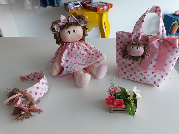 Kit Boneca de Pano