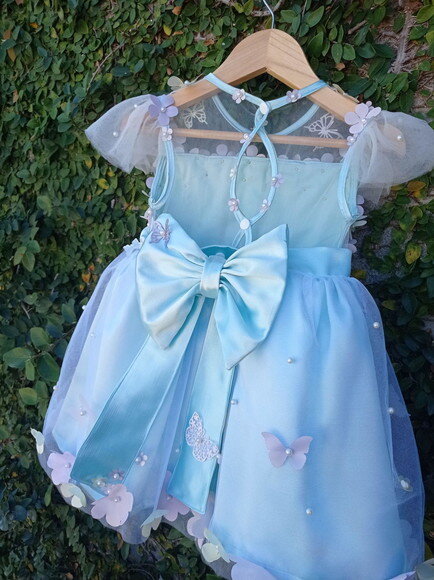 Vestido Infantil Jardim Encantado