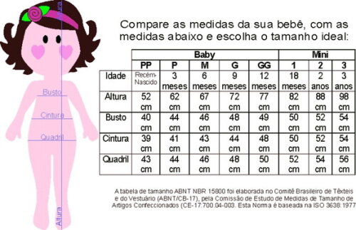 Vestido Infantil para Batizado