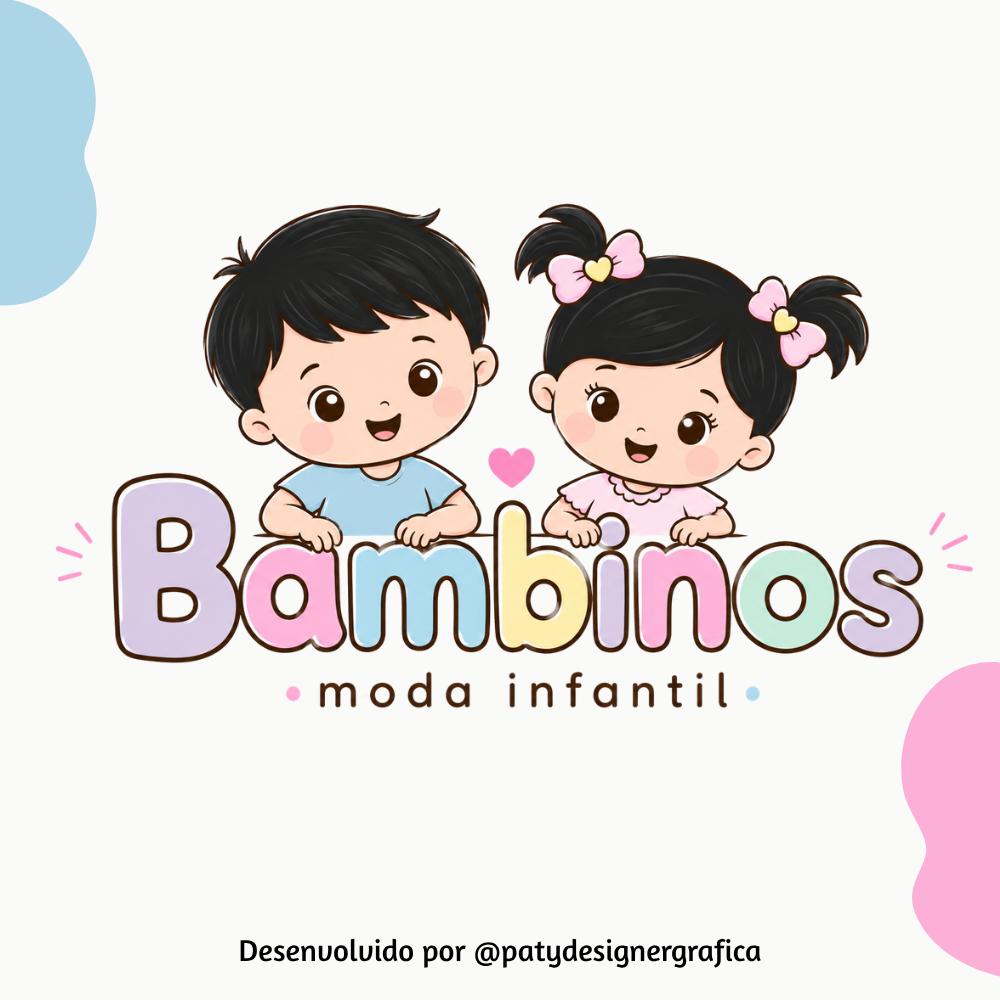 Identidade Visual para Moda Infantil | Logomarca Personalizada Ex