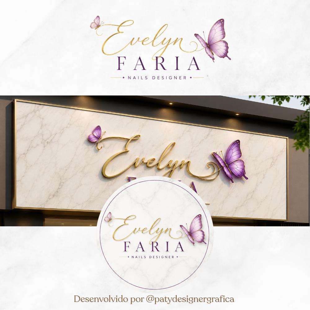Identidade Visual para Nail Designer | Logomarca Personalizada Ex