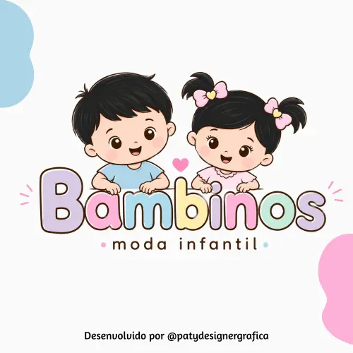 Identidade Visual para Moda Infantil | Logomarca Personalizada Exclusiva