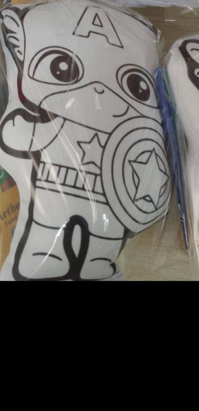 Almofada Pinte e Lave com Contorno