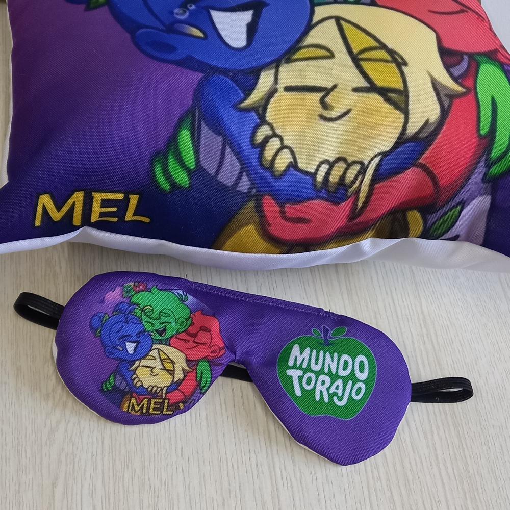 Almofada e Máscara para dormir
