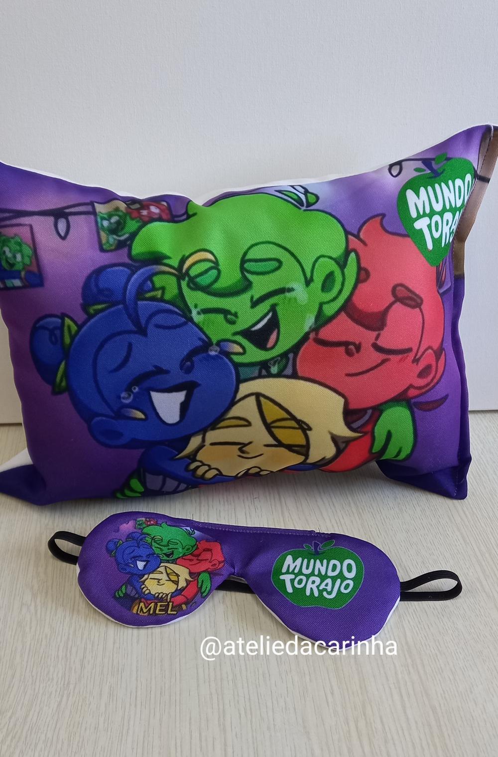Almofada e Máscara de dormir
