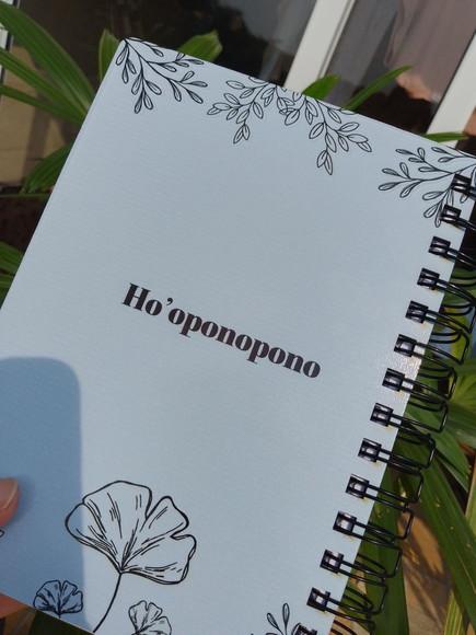 Agenda Ho'oponopono com Capa em mdf