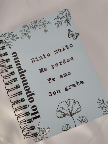 Agenda Ho'oponopono com Capa em mdf