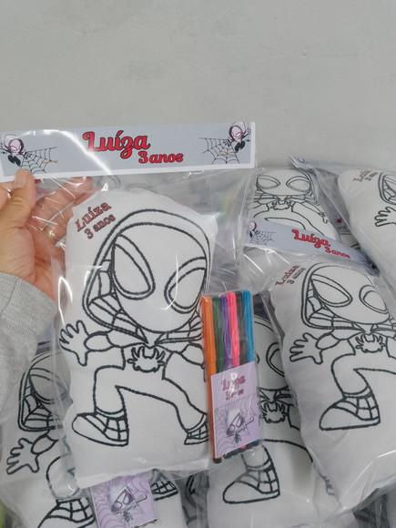 Almofada com Contorno + Canetinha