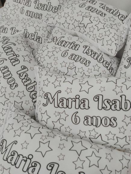 Almofada Pinte e Lave 30x20 (com Canetinha)