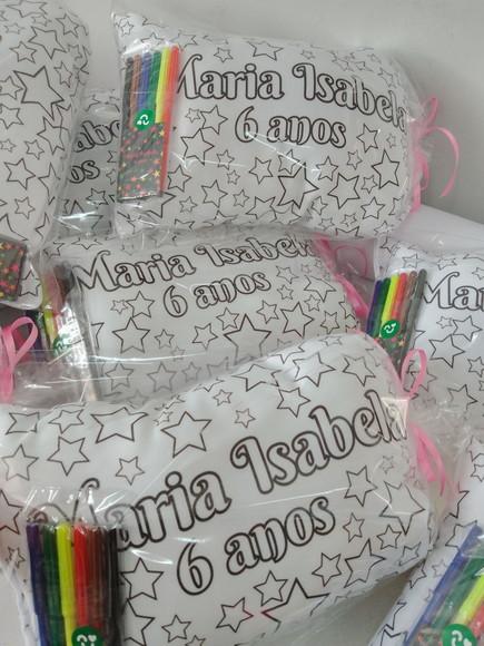 Almofada Pinte e Lave 30x20 (com Canetinha)