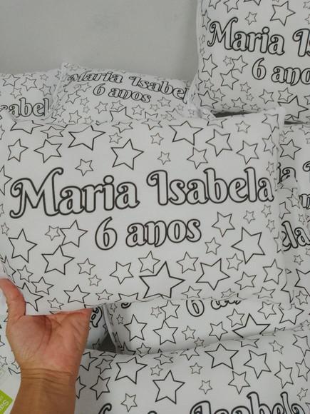 Almofada Pinte e Lave 30x20 (com Canetinha)