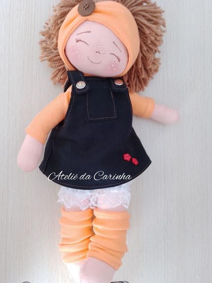 Boneca de Pano Mel 40cm